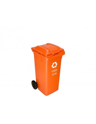 120 L 2-wheels Medical Waste Containers- ÇK-400