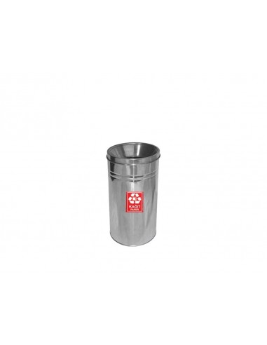27 Liters Stainless Metal Waste Bin Cc1801
