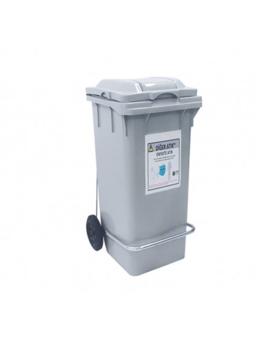 120 Liter Pedal İnfected Waste Container Cc400 Pea