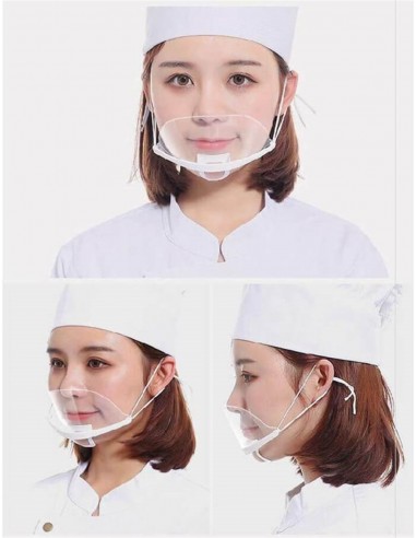 Transparent Beskyttende Maske 5 Stk