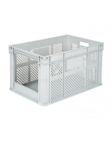 HP-3402 AVK Plastic Open Front Perforated Crate